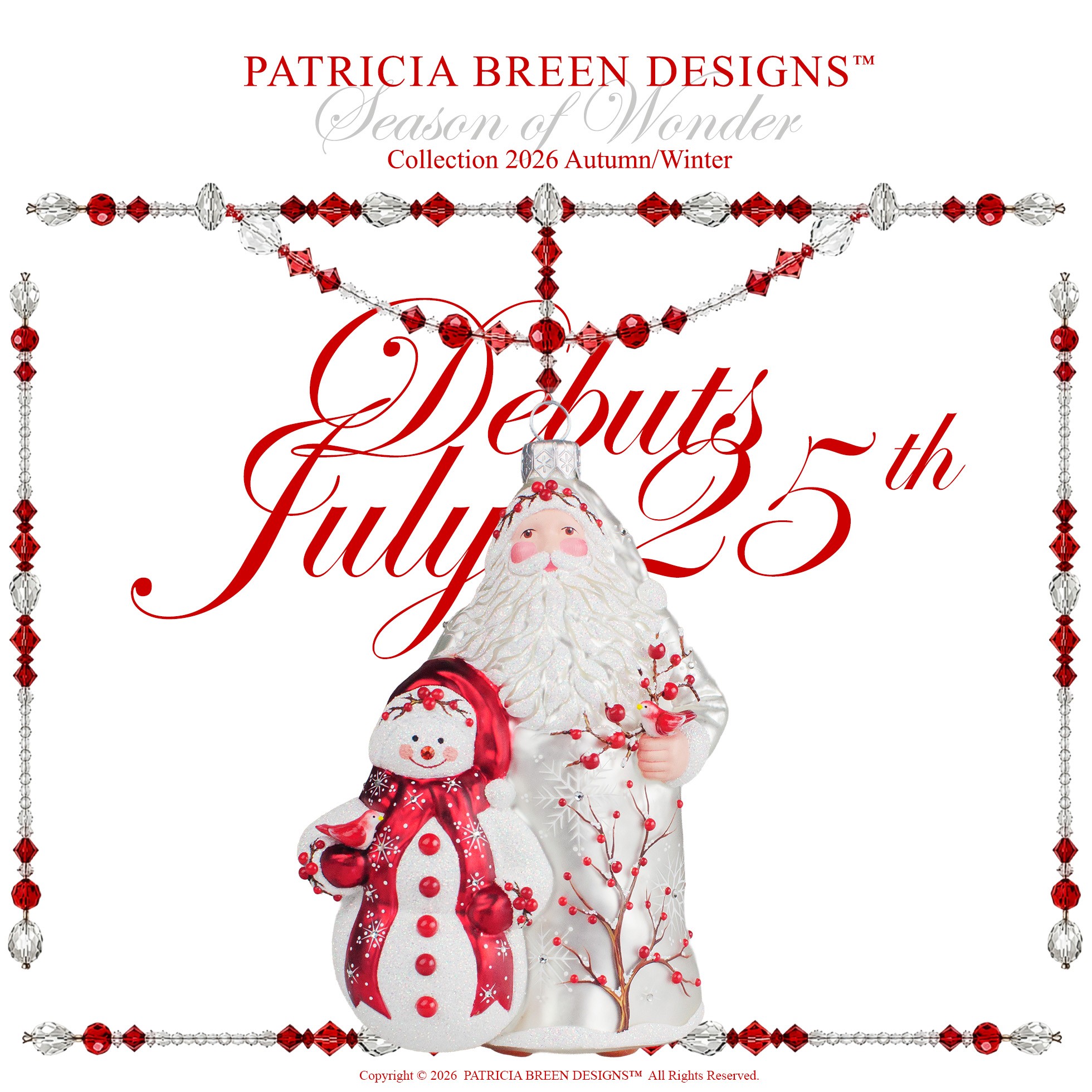 Winter 2026 Cataloge Part Two debuts on July 25th